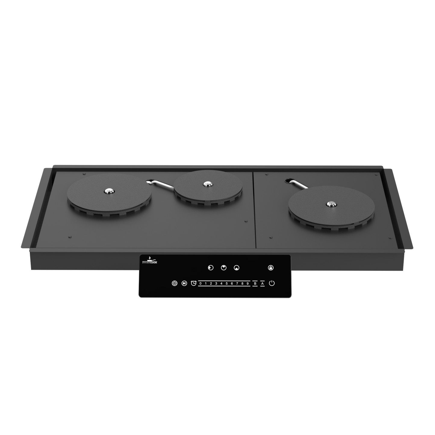 3 Burner Invisible Cooktop
