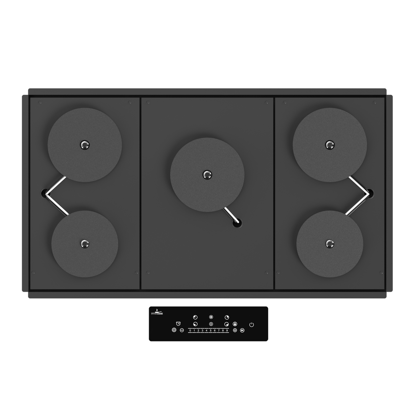 5 Burner Invisible Cooktop