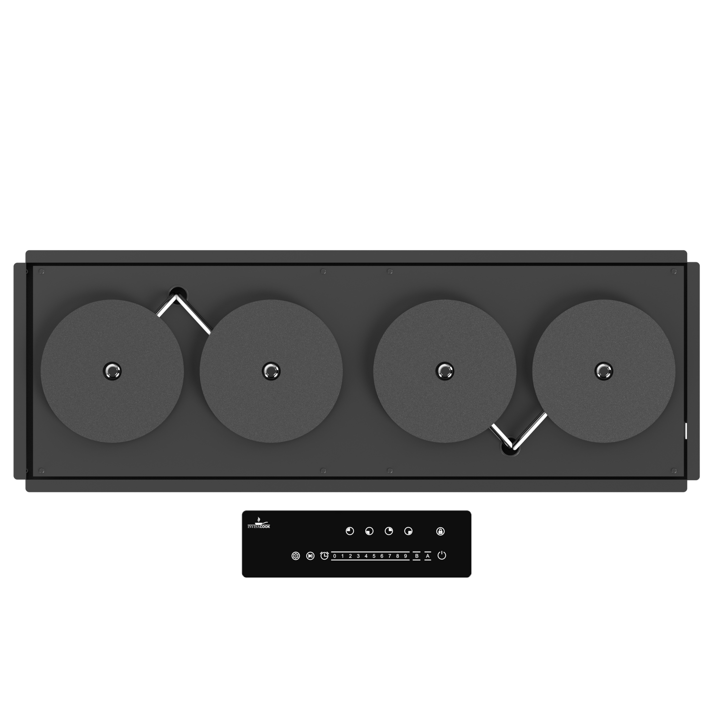 4 Burner Galley Invisible Cooktop