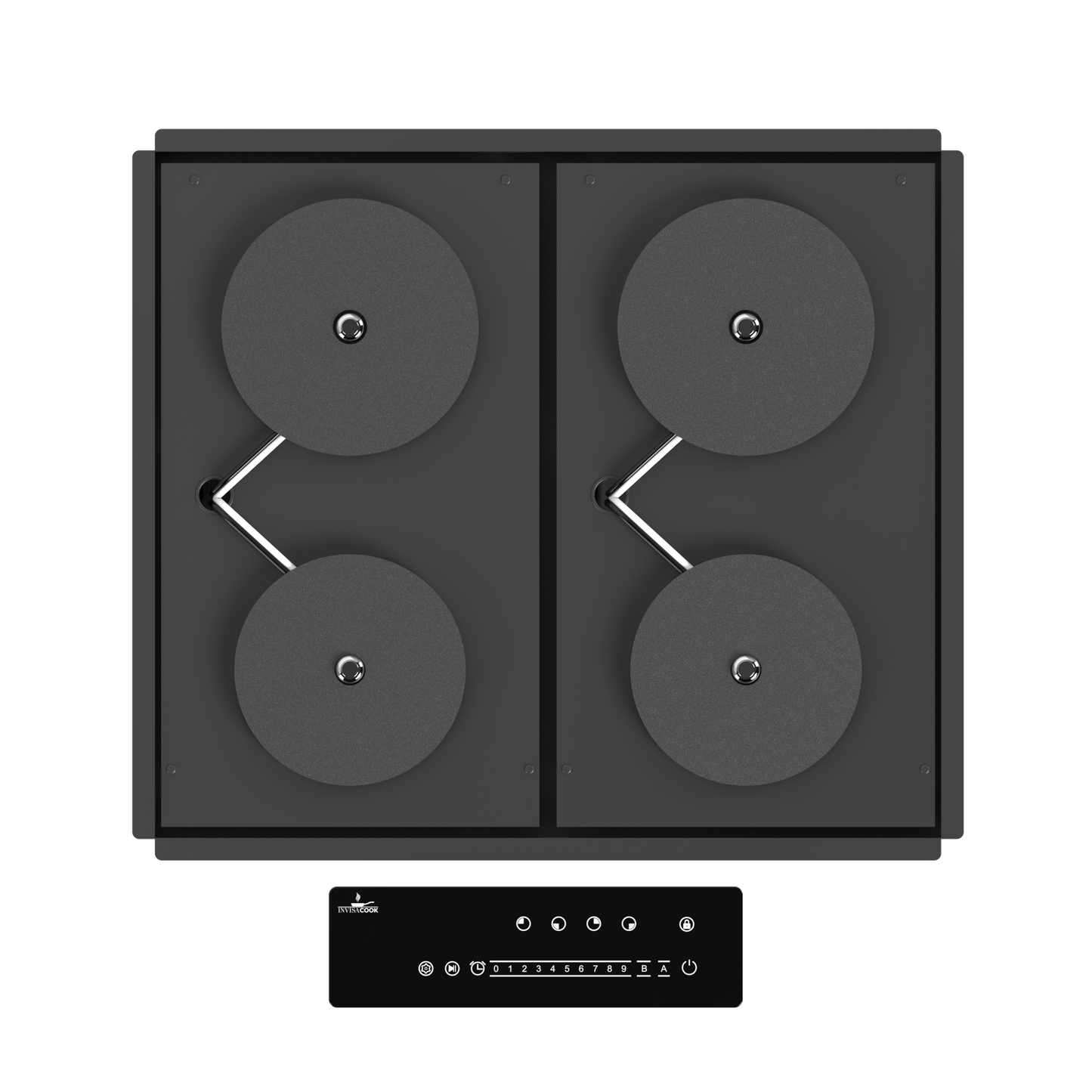 4 Burner Invisible Cooktop