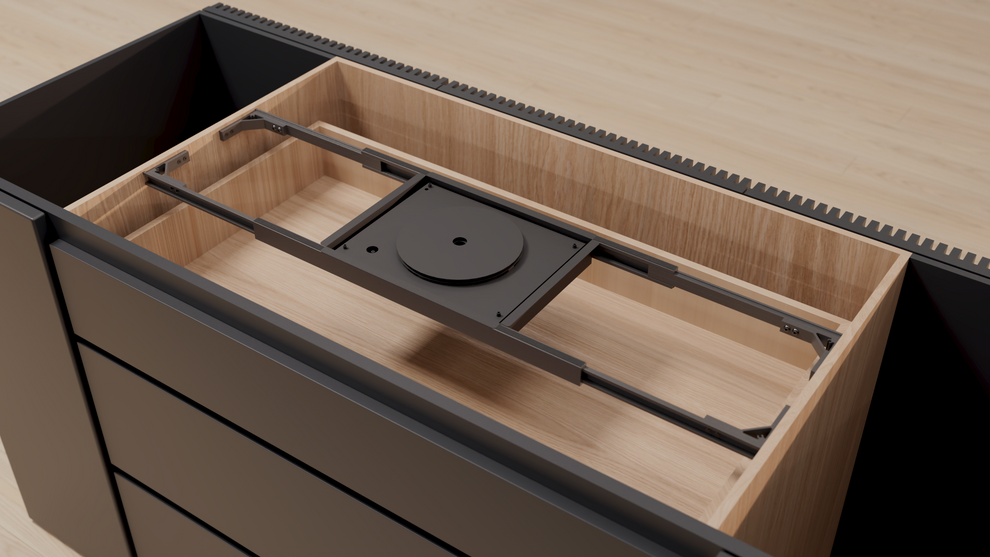 Invisacook Rail Install System – Invisible Induction