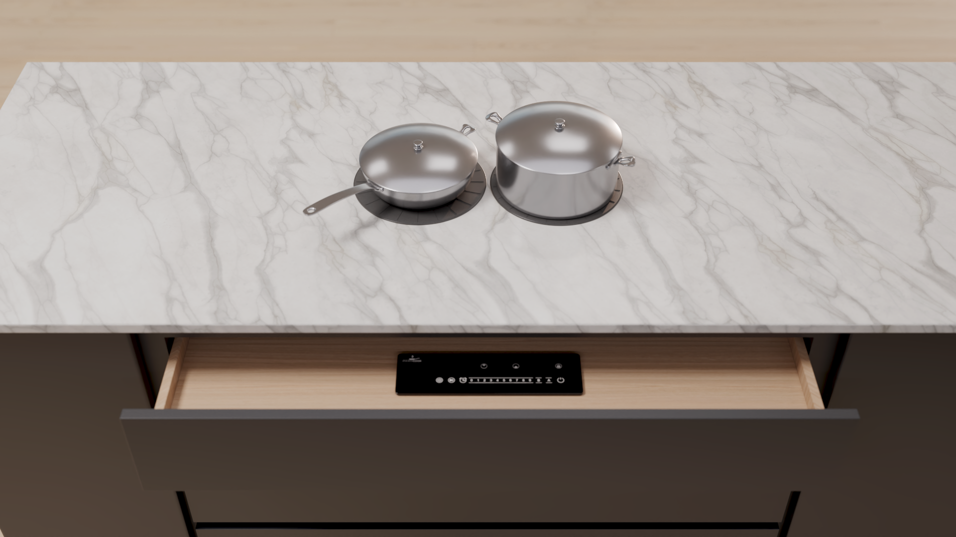 Invisible Rangetops 2 Burner Invisible cooktop – Invisible Induction