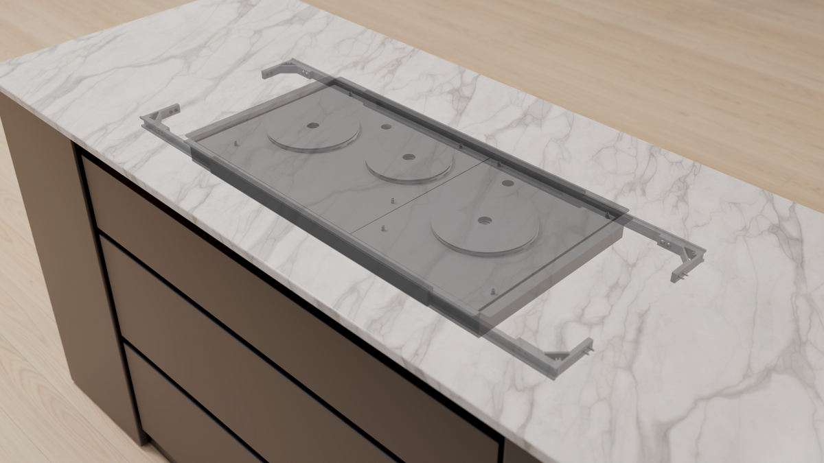 Invisable Cooktop 3 Burner Invisible Cooktop – Invisible Induction
