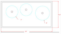 3 Burner Invisible Cooktop – Invisible Induction